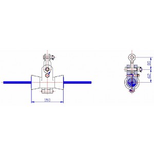 Treo c&aacute;p khoảng vượt 100m