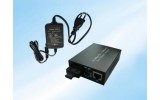 10/100/1000T to 1000 Fiber Media Converter (External Power Supply)