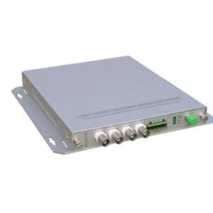 4 Channels Digital Video Optical Transmitter & Receiver 